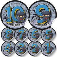 Personalised Ninja Party Bag