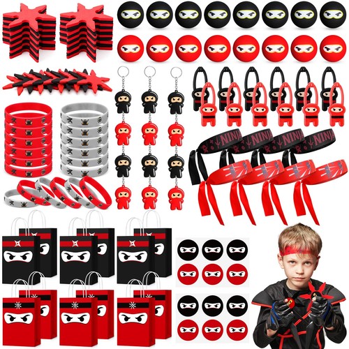 128 ninja party favors include - ninja,