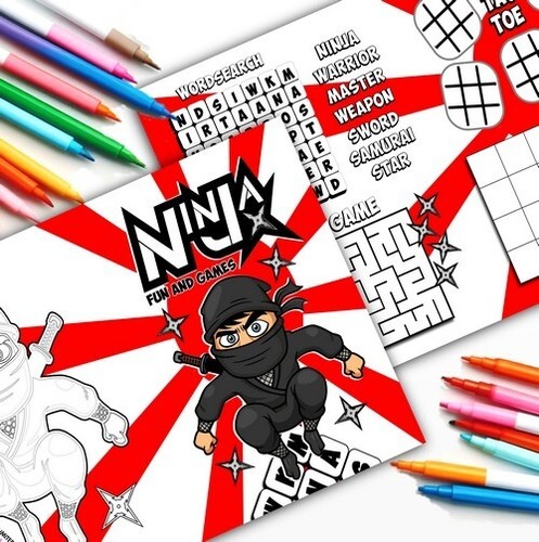 Pack ninja fun and - of,