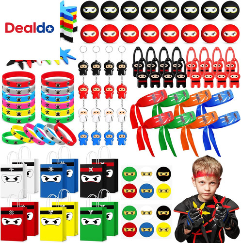 Guests 128 pcs ninja - guests,