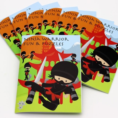 Ninja activity booklets a6 - 20,
