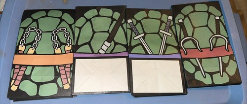 Ninja turtles 16x paper party - turtles,