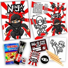 Ninja Warrior Party Bags –