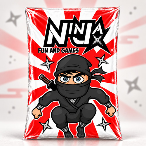 Ninja party bags kids birthday - party,